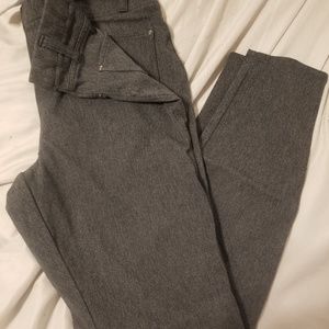 Dark Grey Soft Material Jeans